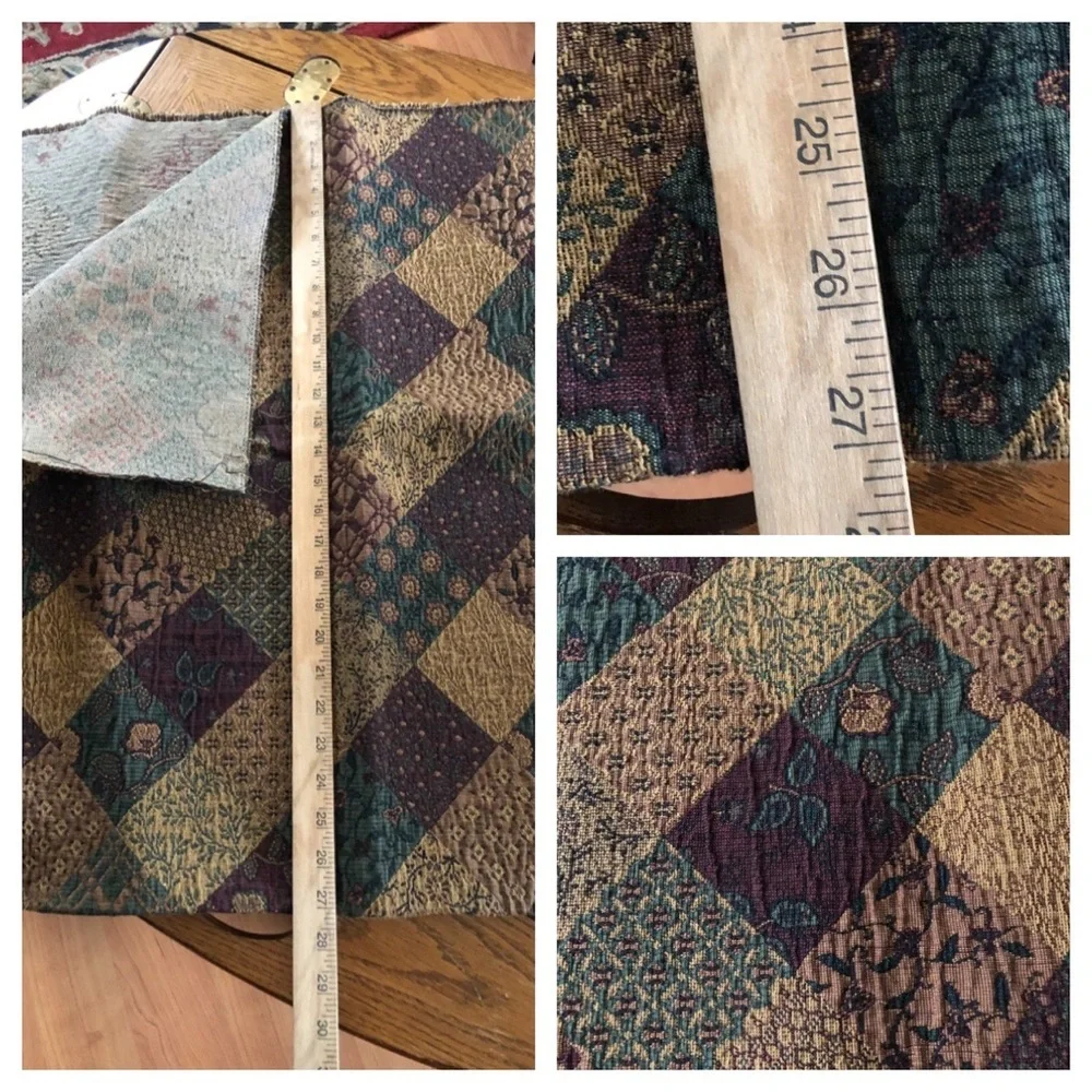 Vintage Tapestry Fabric Piece